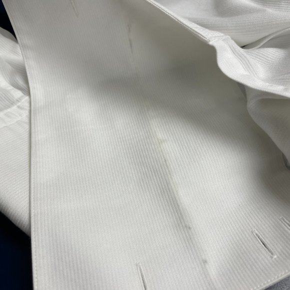 Hugo Boss Sharp Fit Button Down Dress Shirt Kent Collar Double Cuffs - Picture 7 of 9